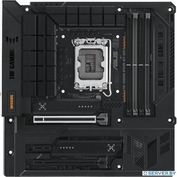 Материнская плата ASUS TUF Gaming B760M-BTF WiFi. Фото1