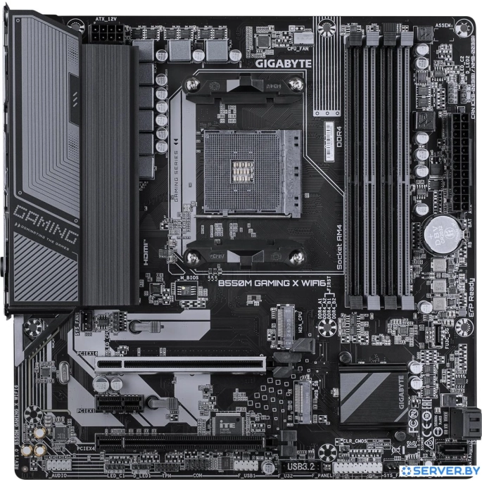 Материнская плата Gigabyte B550M Gaming X WiFi6. Фото1