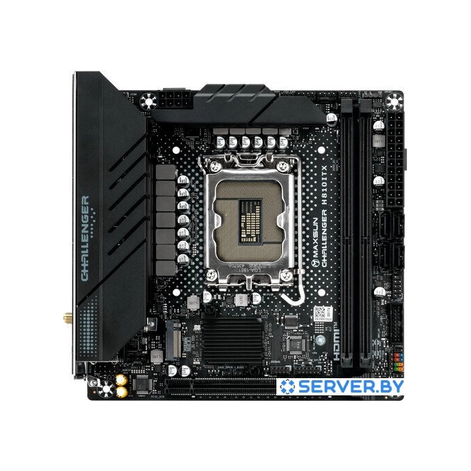 Материнская плата Maxsun Challenger H810ITX WiFi. Фото1