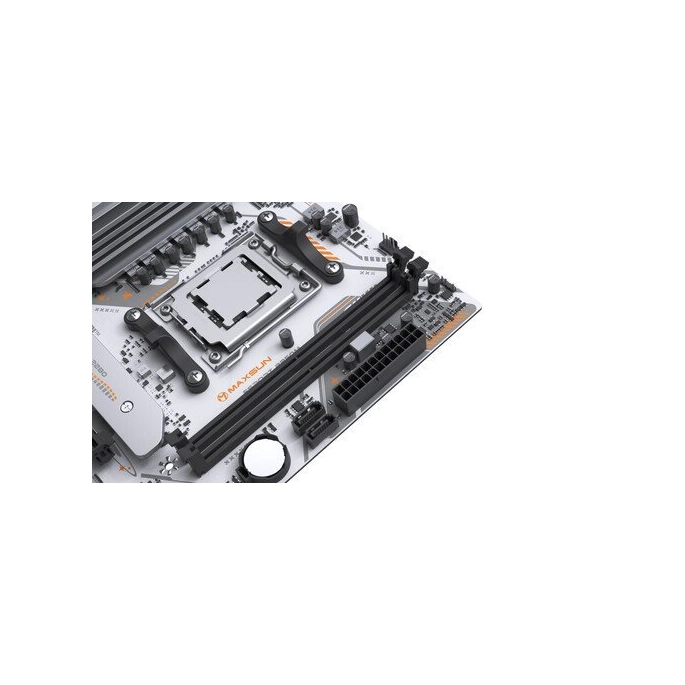 Материнская плата Maxsun eSport B850M WiFi Ice. Фото 5