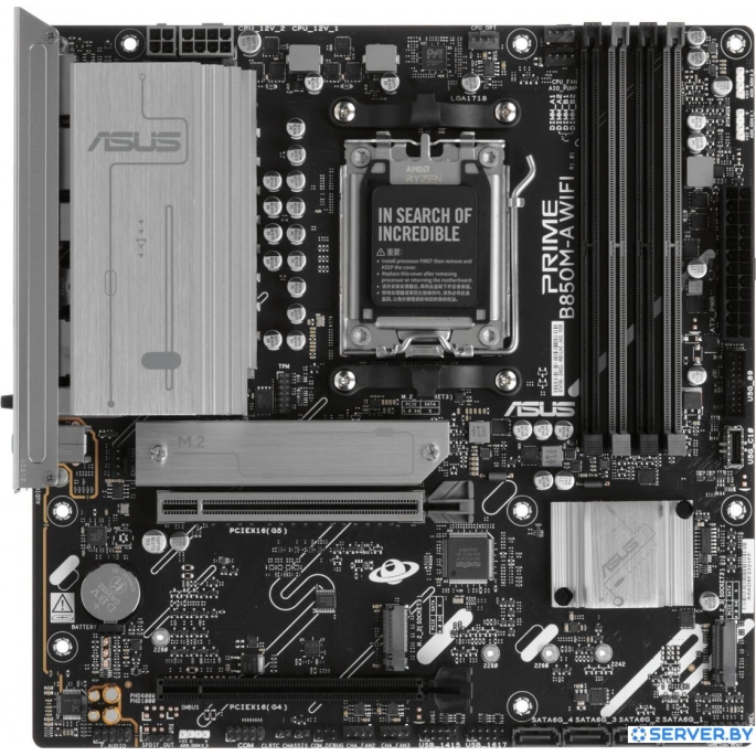 Материнская плата ASUS Prime B850M-A WiFi. Фото 1