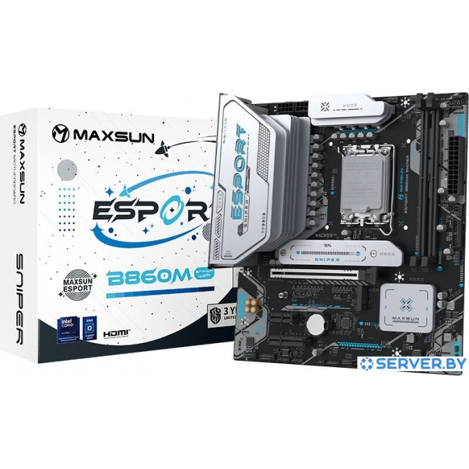 Материнская плата Maxsun eSport B860M Sniper WiFi. Фото3