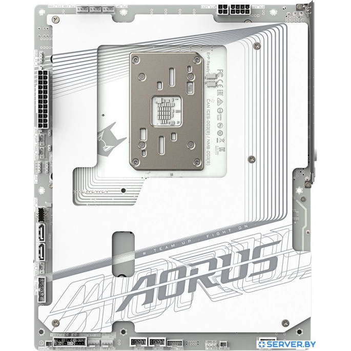 Материнская плата Gigabyte B850 Aorus Stealth Ice. Фото 2