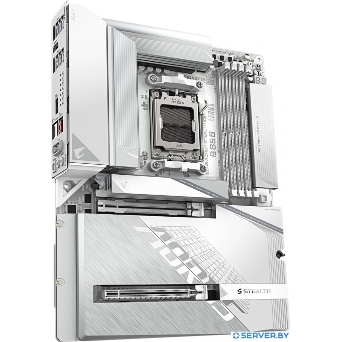 Материнская плата Gigabyte B850 Aorus Stealth Ice. Фото 3