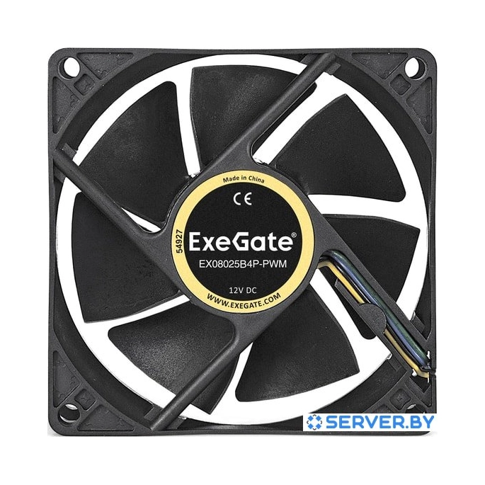 Вентилятор для корпуса ExeGate ExtraPower EX08025B4P-PWM EX283378RUS. Фото2