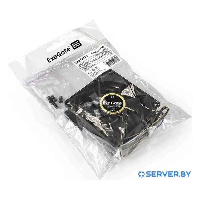 Вентилятор для корпуса ExeGate ExtraPower EX08025B4P-PWM EX283378RUS. Фото5