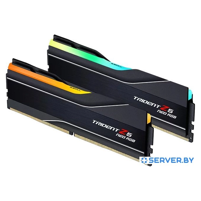 Оперативная память G.Skill Trident Z5 Neo RGB 2x64ГБ DDR5 6000 МГц F5-6000J3644D64GX2-TZ5NR. Фото 1