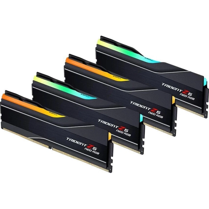Оперативная память G.Skill Trident Z5 Neo RGB 4x64ГБ DDR5 6000 МГц F5-6000J3644D64GX4-TZ5NR. Фото 1