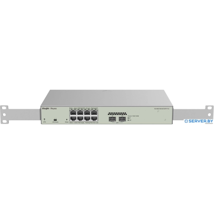 Управляемый коммутатор 2-го уровня Ruijie Networks RG-NBS3100-8GT2SFP-P-V2. Фото 2