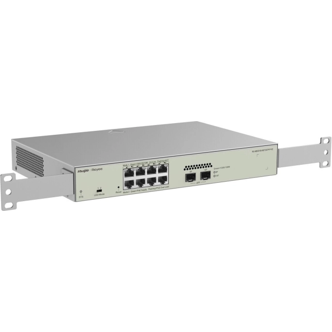 Управляемый коммутатор 2-го уровня Ruijie Networks RG-NBS3100-8GT2SFP-P-V2. Фото 3