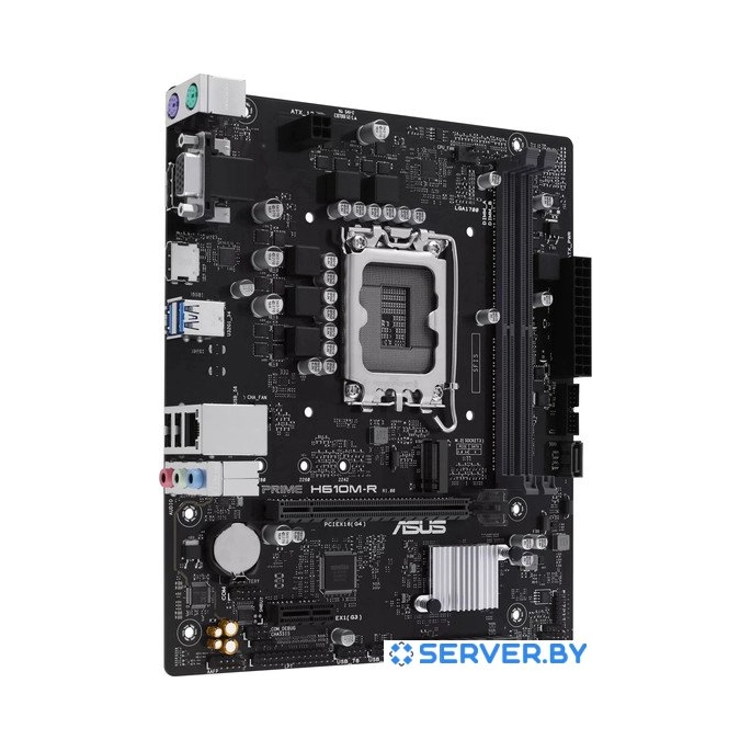 Материнская плата ASUS Prime H610M-R. Фото 2