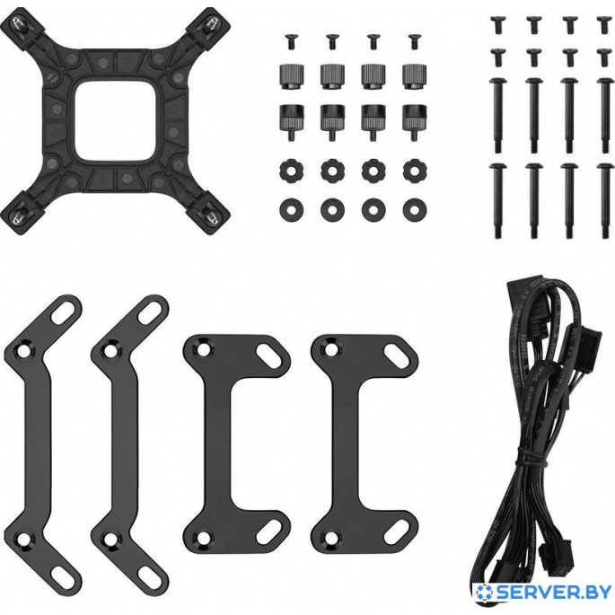 Система жидкостного охлаждения для процессора DeepCool LT240 BK ARGB R-LT240-BKAMNC-G-1. Фото 3
