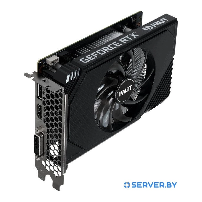 Видеокарта Palit GeForce RTX 3050 StormX OC 6GB NE63050S18JE-1072F. Фото 1