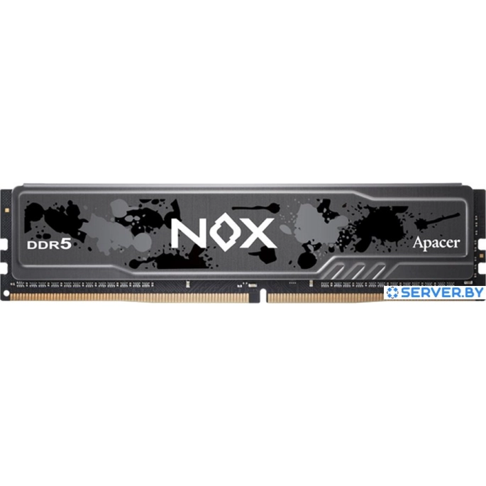 Оперативная память Apacer NOX 32ГБ DDR5 6400 МГц AH5U32G64C652MBAA-1. Фото 1