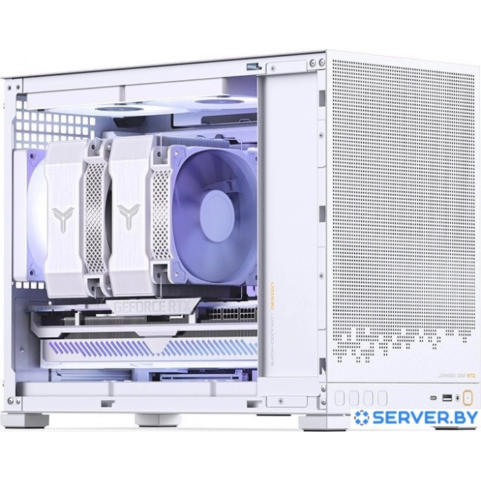 Корпус Jonsbo D32 Std (белый). Фото 2