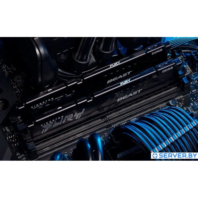 Оперативная память Kingston FURY Beast 32ГБ DDR5 6000 МГц KF560C30BBE-32. Фото 4