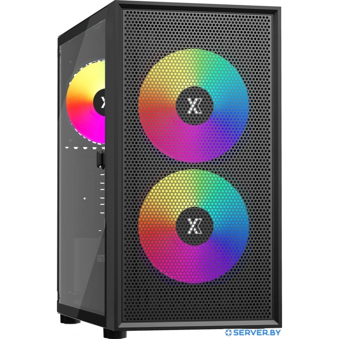 Корпус XASTRA A305M 3ARGB (черный). Фото 2