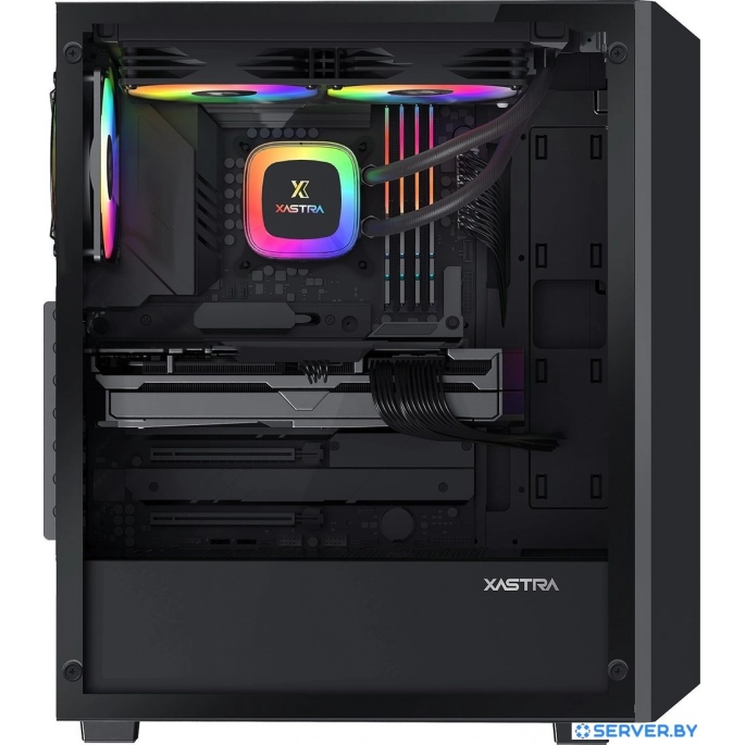 Корпус XASTRA A406 4ARGB (черный). Фото 4