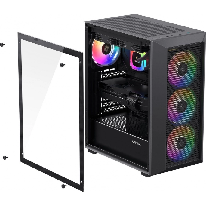 Корпус XASTRA A406 4ARGB (черный). Фото 5