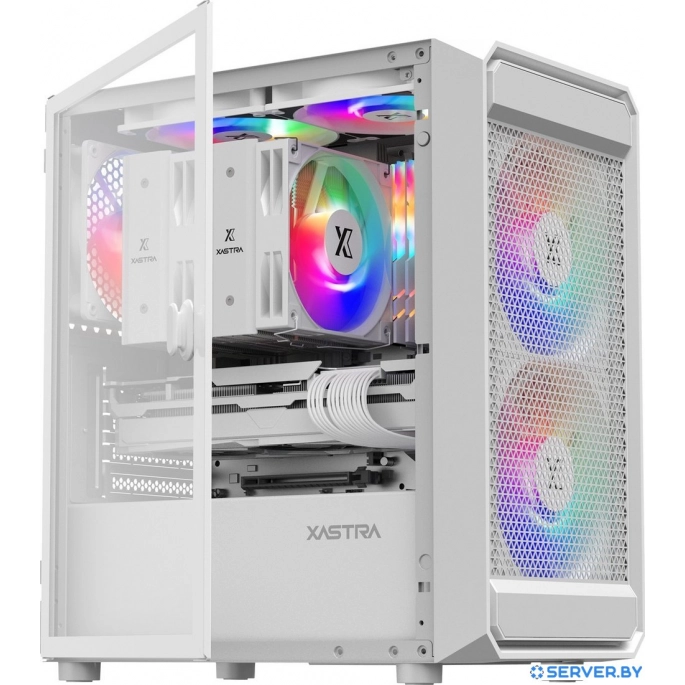 Корпус XASTRA A303M 3FRGB (белый). Фото 4
