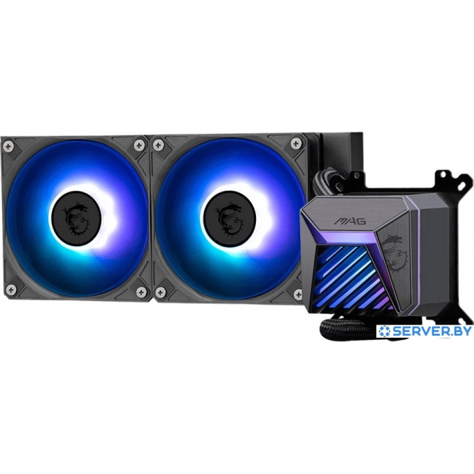 Система жидкостного охлаждения для процессора MSI MAG CoreLiquid A15 240. Фото 1