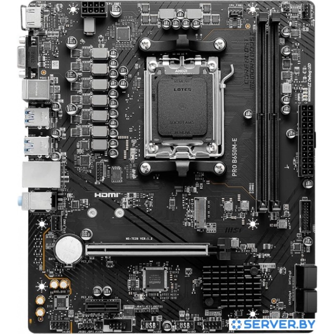 Материнская плата MSI Pro B650M-E. Фото 1