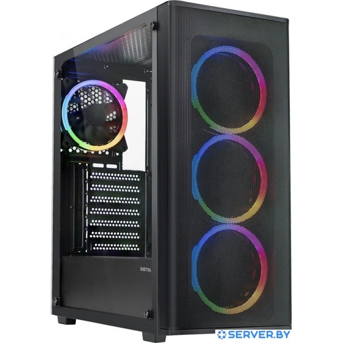 Корпус XASTRA A300 4FRGB (черный). Фото 3