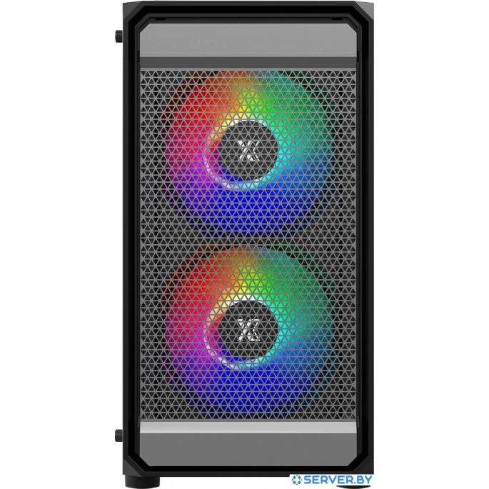 Корпус XASTRA A303M 3FRGB (черный). Фото 3
