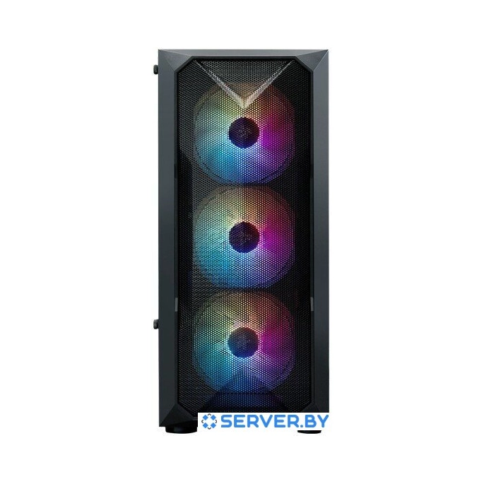 Корпус XASTRA A304 4FRGB (черный). Фото 2