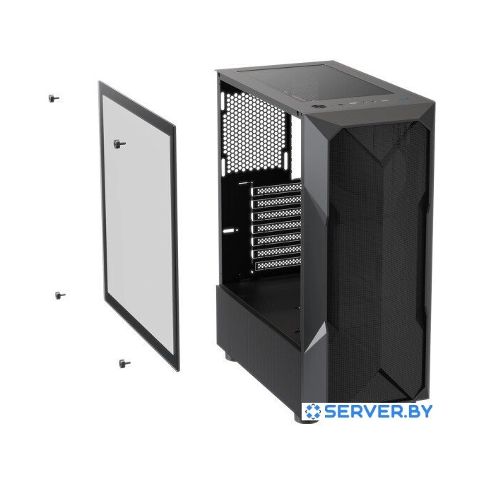 Корпус XASTRA A304 4FRGB (черный). Фото 4