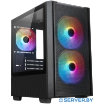 Корпус XASTRA A400M 3FRGB (черный)