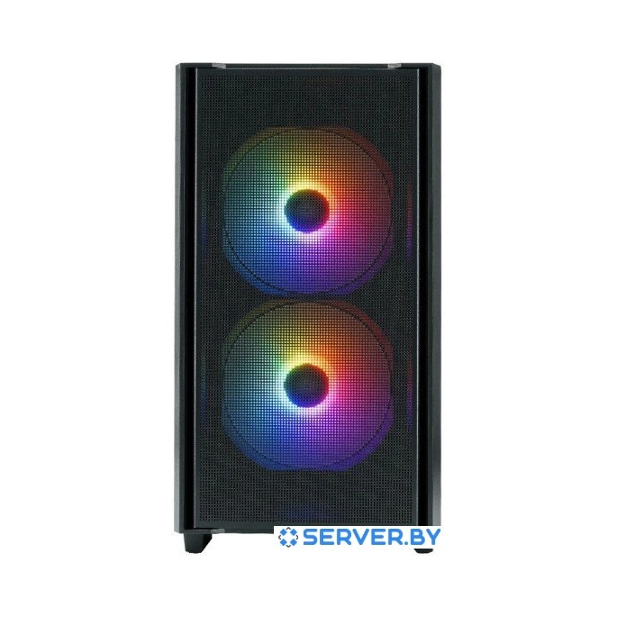 Корпус XASTRA A400M 3FRGB (черный). Фото 2