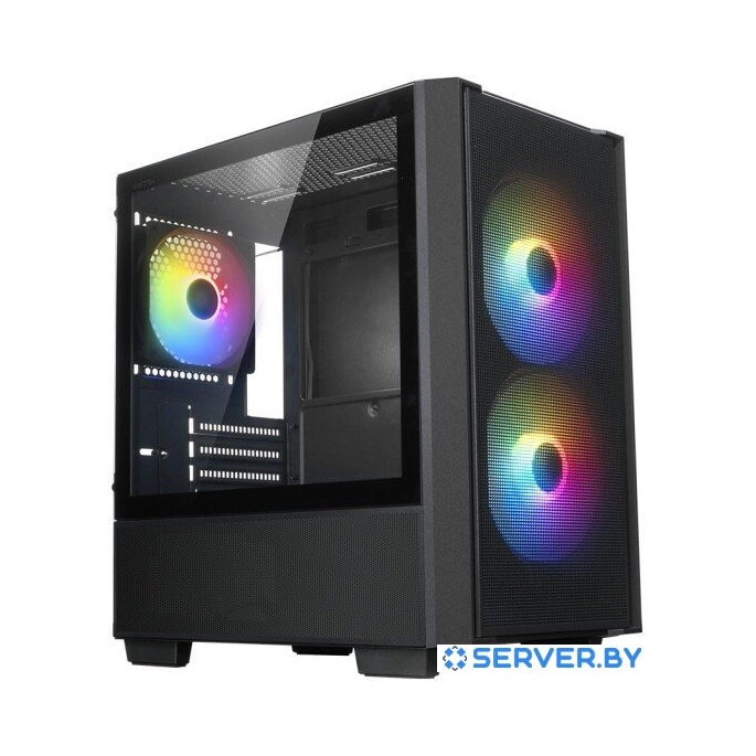 Корпус XASTRA A400M 3FRGB (черный). Фото 3