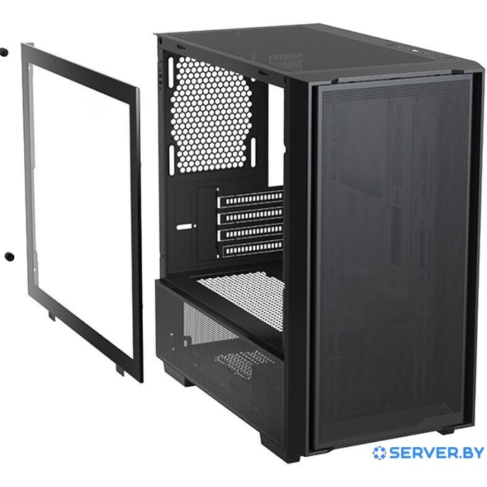 Корпус XASTRA A400M 3FRGB (черный). Фото 5