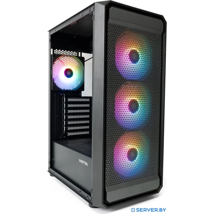 Корпус XASTRA A403 4FRGB (черный). Фото 2