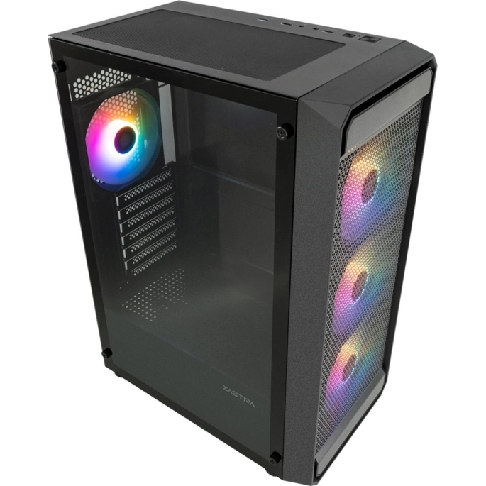 Корпус XASTRA A403 4FRGB (черный). Фото 3