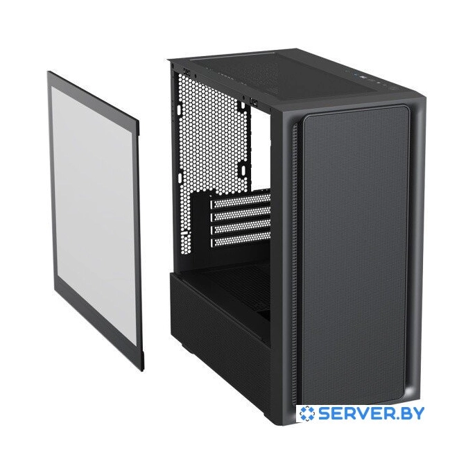 Корпус XASTRA A411M 4ARGB-FG (черный). Фото 5