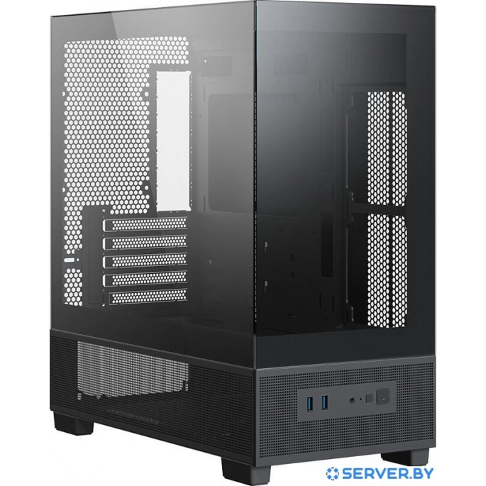 Корпус XASTRA Q500M 3ARGB-C10 (черный). Фото 2