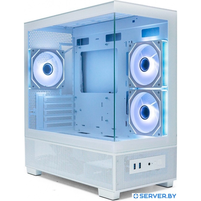 Корпус XASTRA Q500M 6ARGB-C10-UC (белый). Фото 2