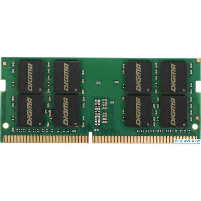 Оперативная память Digma 32ГБ DDR4 SODIMM 3200 МГц DGMAS43200032D. Фото2