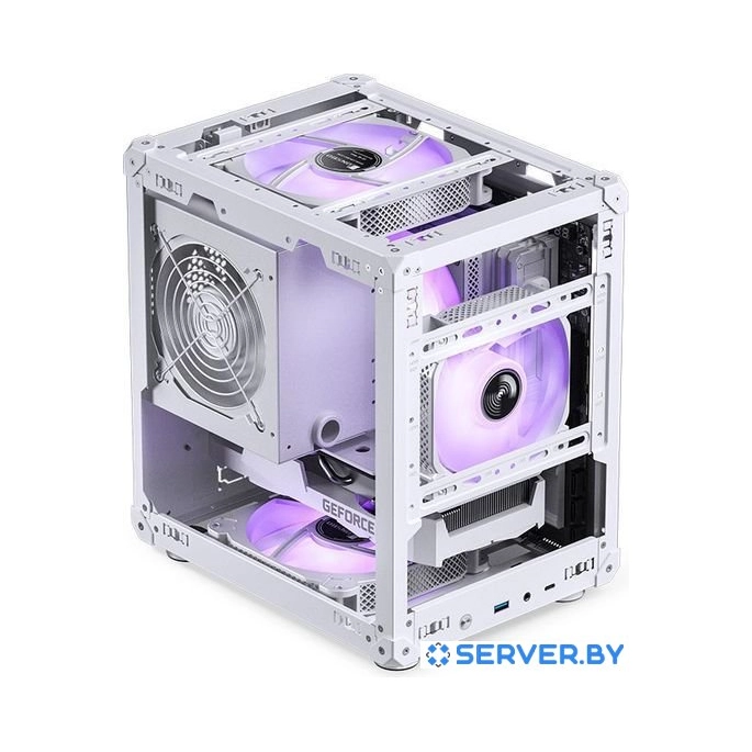 Корпус Jonsbo C6 (белый). Фото 2