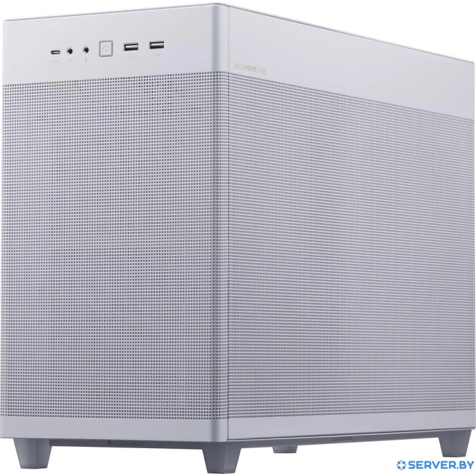 Корпус ASUS Prime AP201 TG (белый). Фото 3