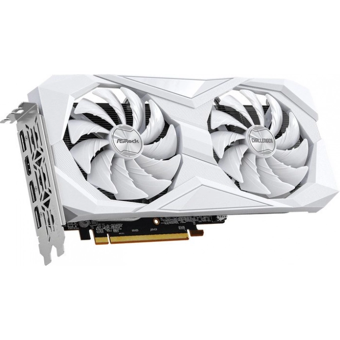Видеокарта ASRock Radeon RX 6600 Challenger White 8GB RX6600 CLW 8G. Фото 3