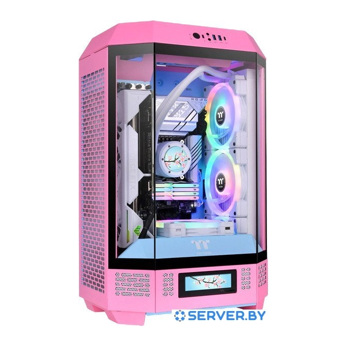 Корпус Thermaltake The Tower 300 Bubble Pink CA-1Y4-00SAWN-00. Фото 1