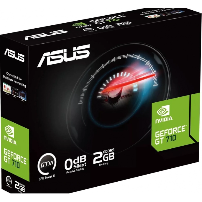 Видеокарта ASUS GeForce GT 710 2GB GDDR5 EVO GT710-SL-2GD5-BRK-EVO. Фото 5