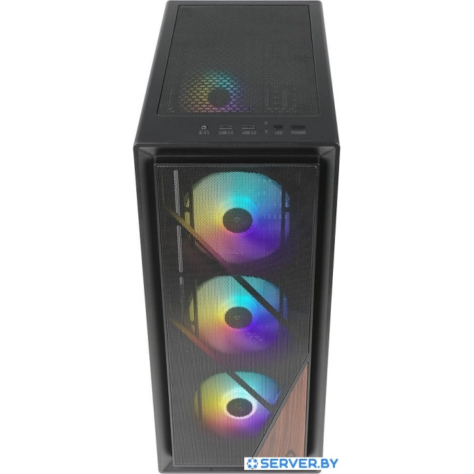 Корпус AZZA Forest (черный). Фото 3