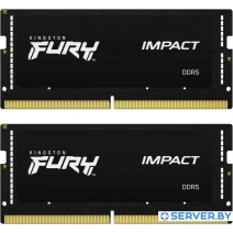 Оперативная память Kingston FURY Impact 2x32ГБ DDR5 5600МГц KF556S40IBK2-64