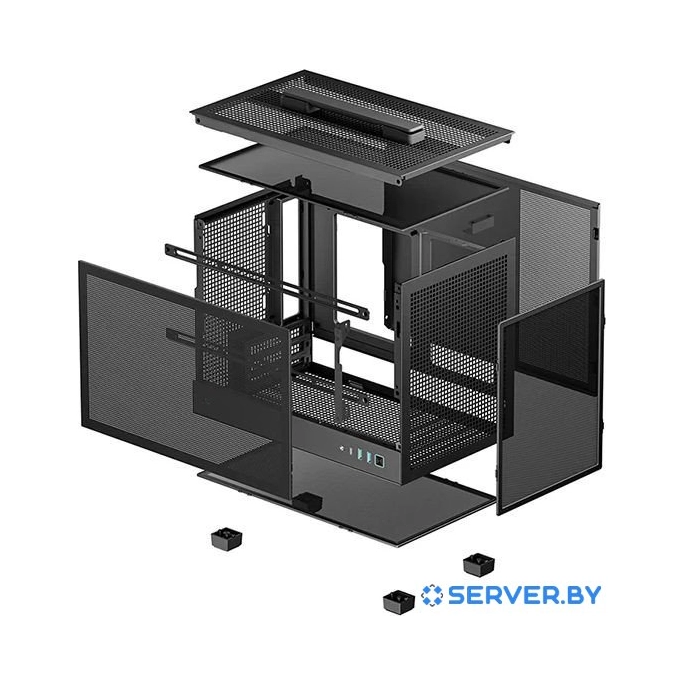 Корпус DeepCool CH160 Mesh R-CH160-BKNMI0-G-1. Фото 4