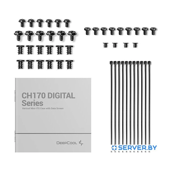 Корпус DeepCool CH170 Digital R-CH170-BKNPI0D-G-1. Фото 5