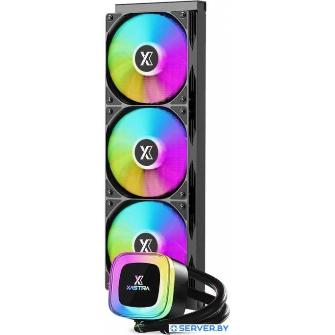 Система жидкостного охлаждения для процессора XASTRA LP360 ARGB BK. Фото2